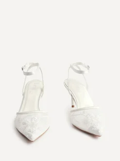 Ivoor - Linzi Serenade Beaded Mesh Court Heels