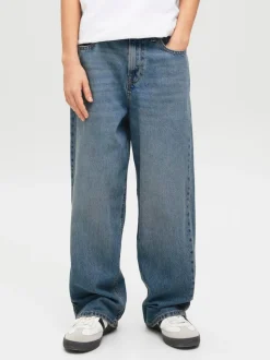 JACK & JONES Junior Blue Ron Extra Baggy Fit Jeans