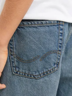 JACK & JONES Junior Blue Ron Extra Baggy Fit Jeans