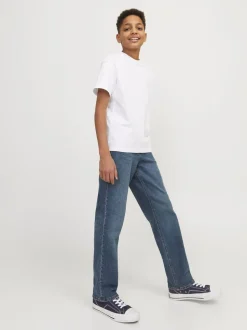JACK & JONES Junior Clark regular fit jeans met rechte pijpen