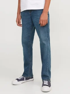 JACK & JONES Junior Clark regular fit jeans met rechte pijpen