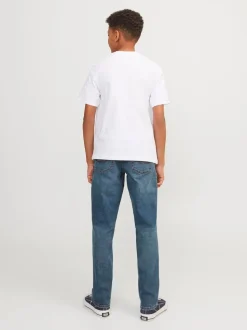 JACK & JONES Junior Clark regular fit jeans met rechte pijpen