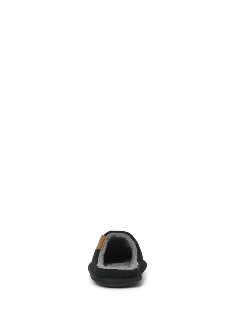 JACK & JONES Junior Courdroy Mule Black Slippers