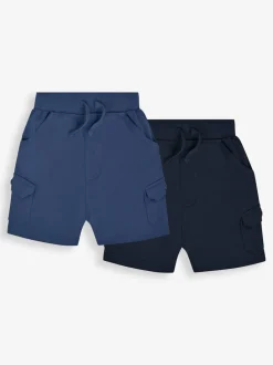JoJo Maman Bébé - 2 Jersey cargoshorts