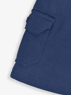 JoJo Maman Bébé - 2 Jersey cargoshorts