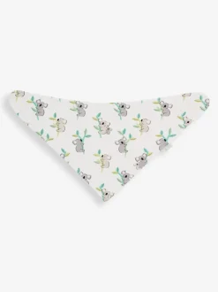 JoJo Maman Bébé - 3 Katoenen babyslabbetjes