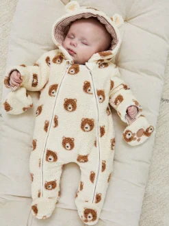 JoJo Maman Bébé - Behaaglijk babypakje met beerprint