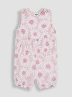 JoJo Maman Bébé - bretelbroeken van 100% katoen met print