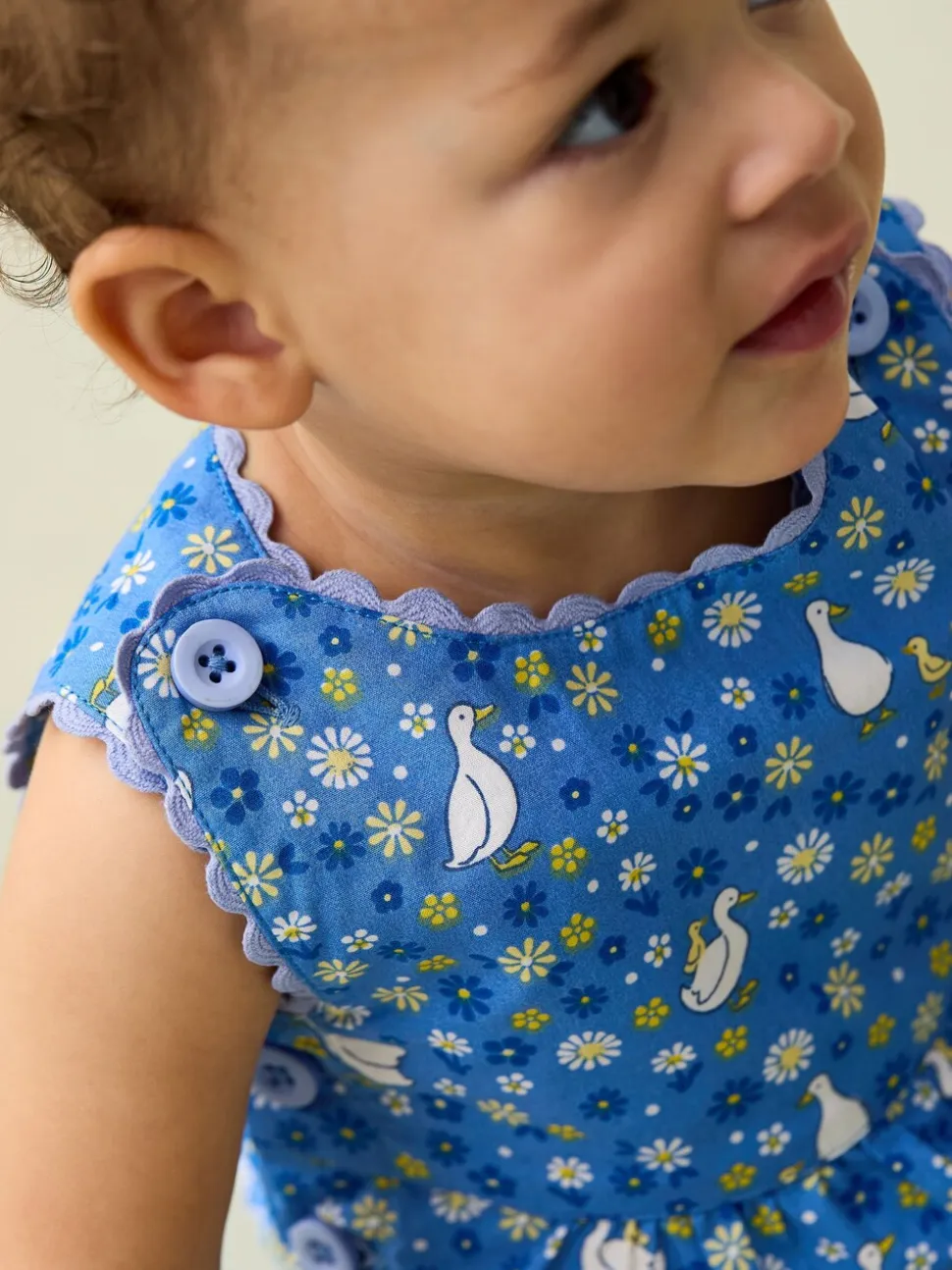 JoJo Maman Bébé - bretelbroeken van 100% katoen met print
