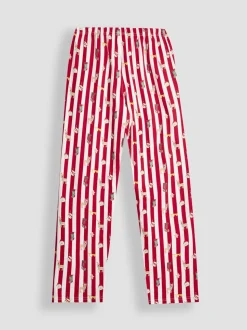 JoJo Maman Bébé - Gestreept kerstpyjamaset voor heren