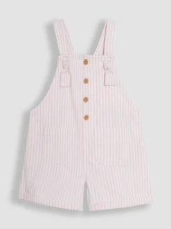 JoJo Maman Bébé - Gestreepte tuinbroek