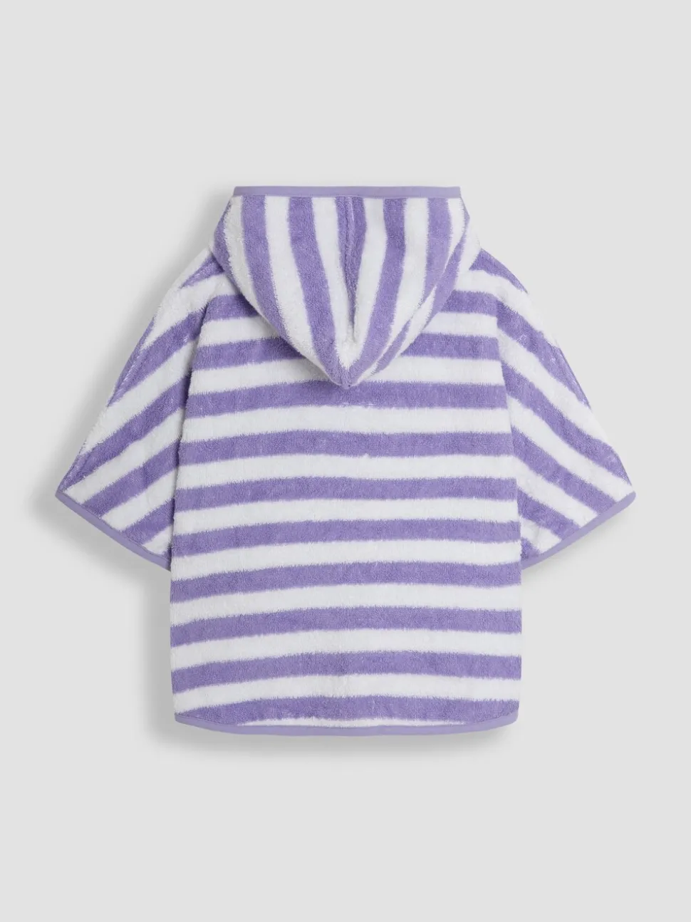 JoJo Maman Bébé 100% katoenen handdoekponcho met vlindermotief