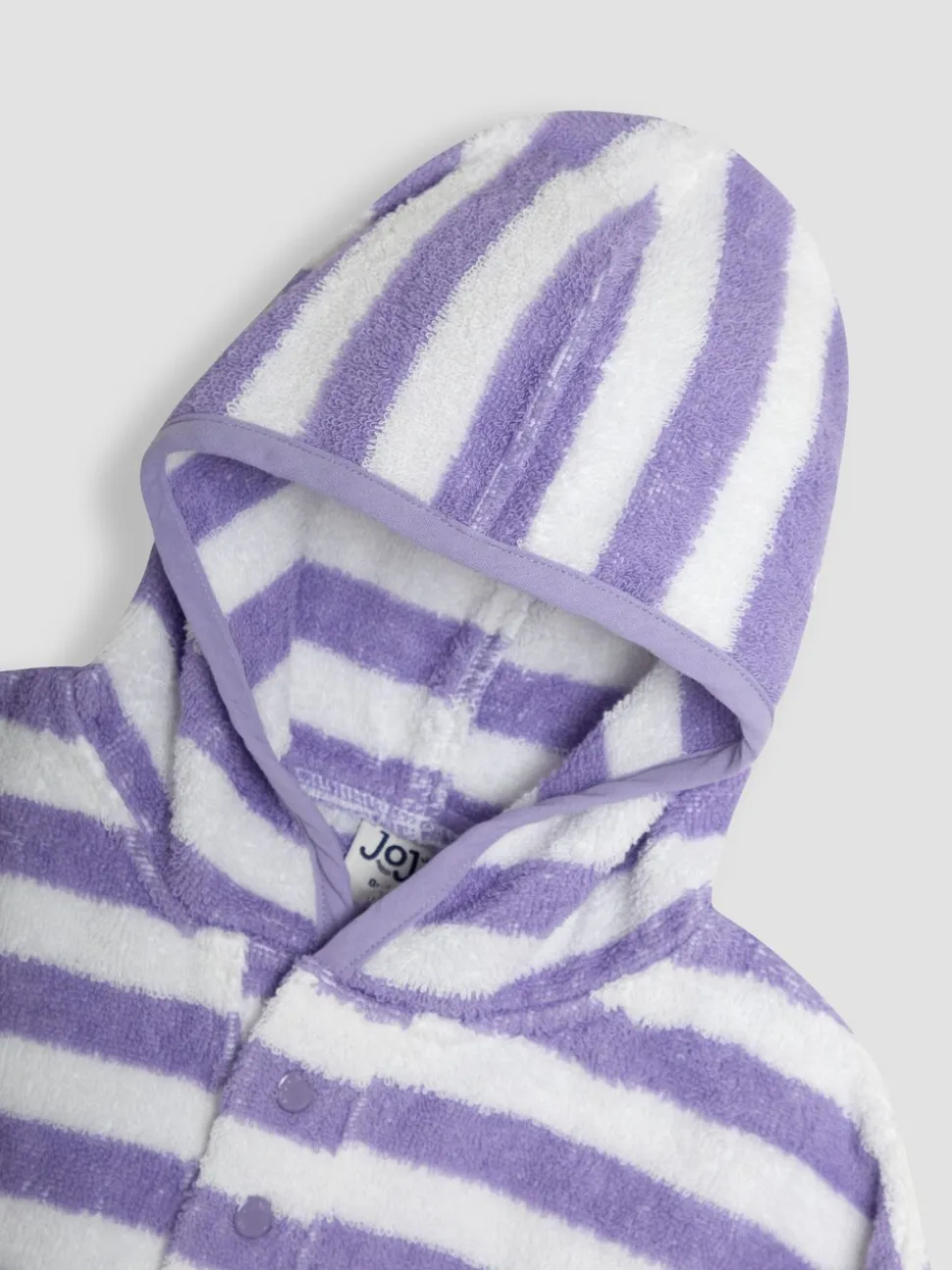 JoJo Maman Bébé 100% katoenen handdoekponcho met vlindermotief
