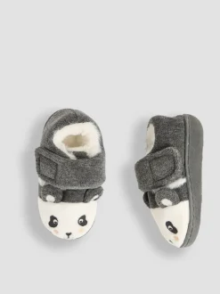 JoJo Maman Bébé - Pantoffels met panda