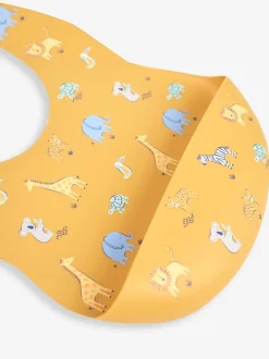 JoJo Maman Bébé - Set van 2 siliconen slabbetjes