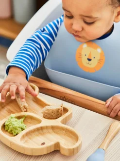 JoJo Maman Bébé - Set van 2 siliconen slabbetjes