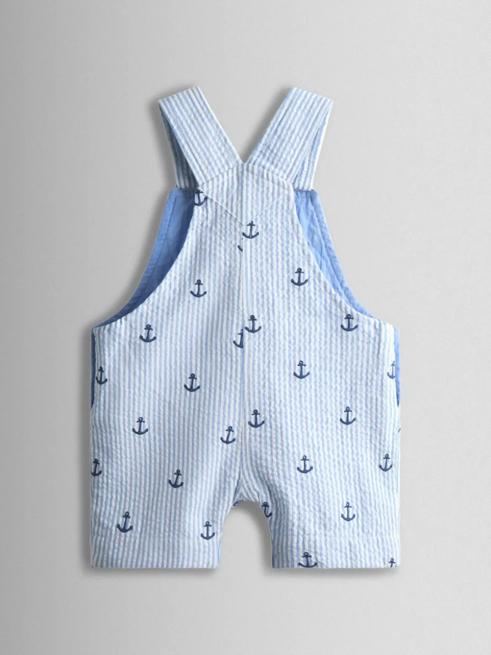 JoJo Maman Bébé - Tuinbroek met borduursel