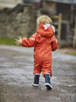 JoJo Maman Bébé - Waterdicht regenpak met fleecevoering