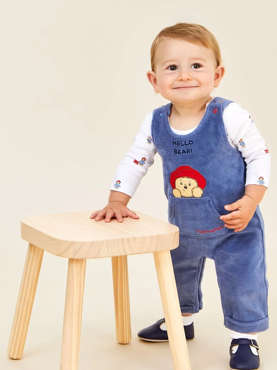 JoJo Maman Bébé Appliqué Dungaree Set