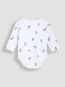 JoJo Maman Bébé Appliqué Dungaree Set