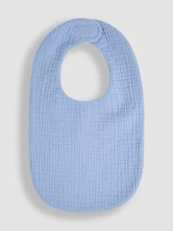 JoJo Maman Bébé Baby Muslin Frill Bib