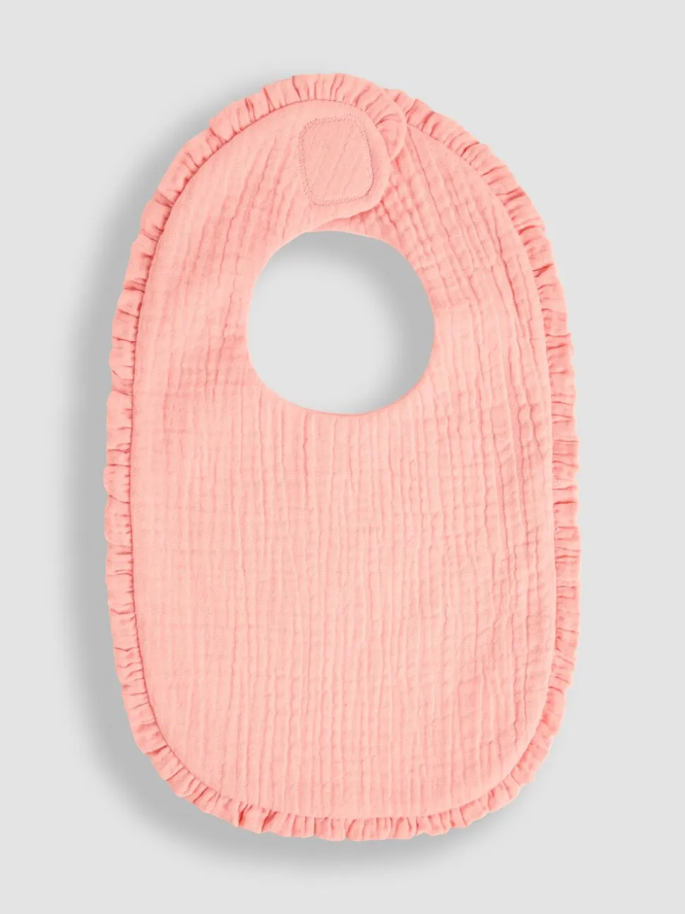 JoJo Maman Bébé Baby Muslin Frill Bib