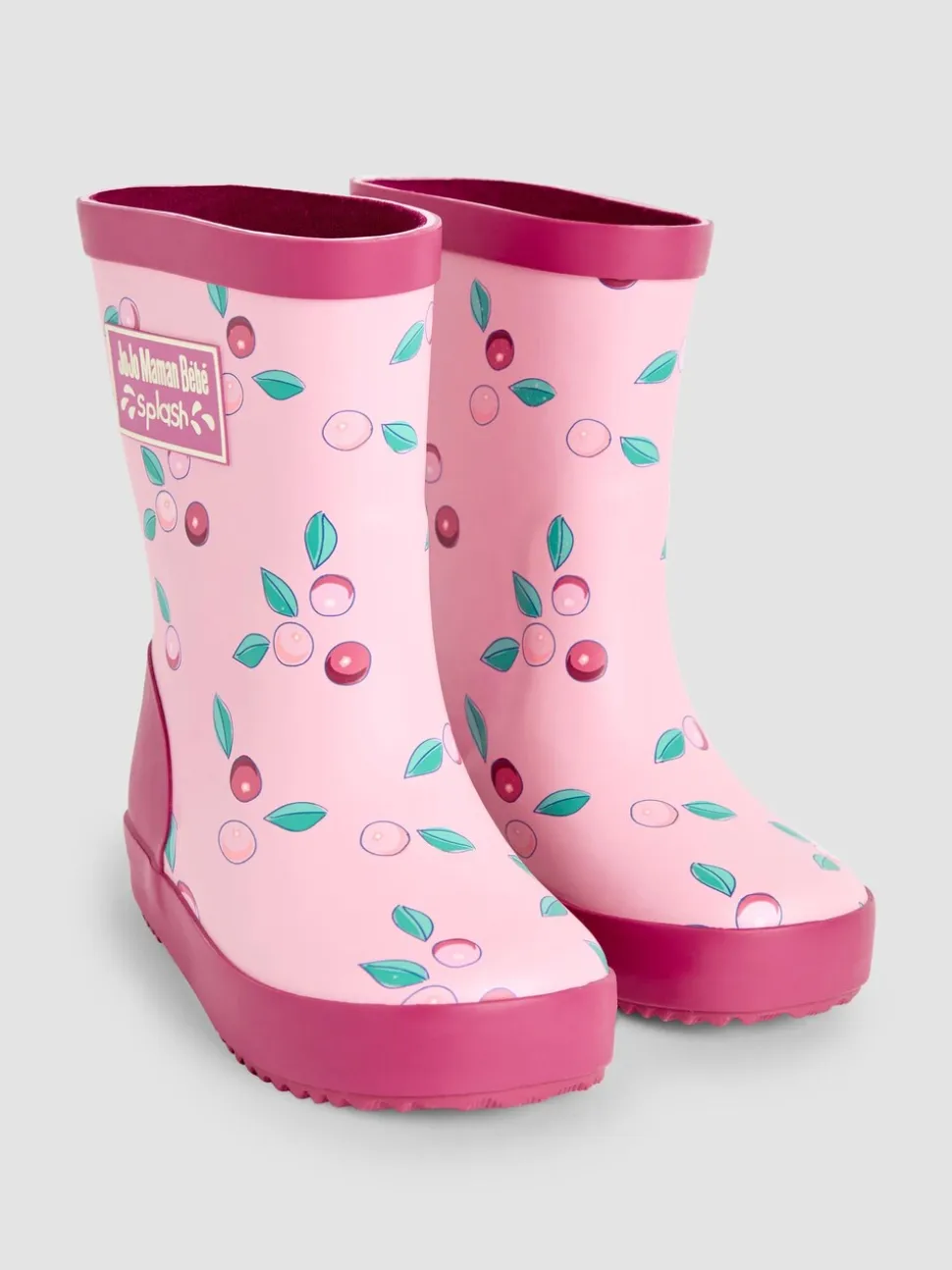 JoJo Maman Bébé Berry Print Wellies