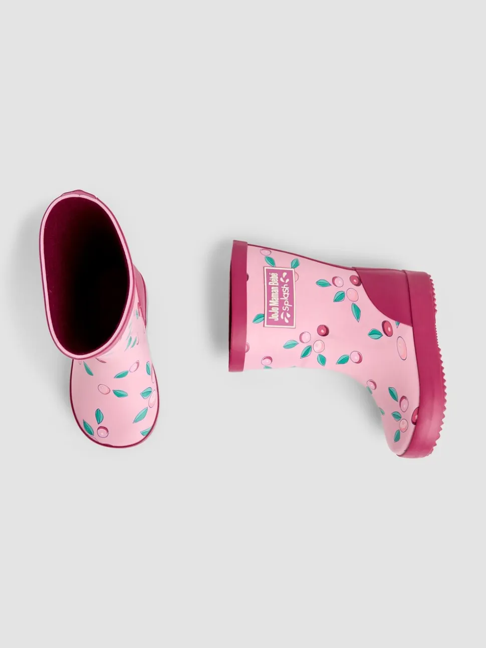 JoJo Maman Bébé Berry Print Wellies
