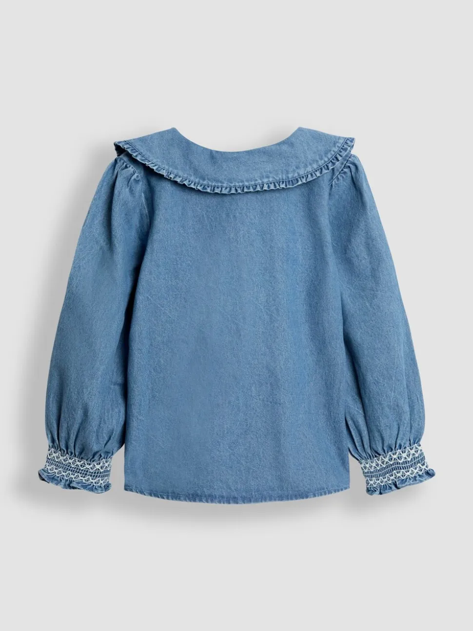 JoJo Maman Bébé blouse met ruchekraag