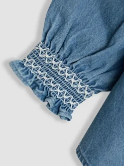 JoJo Maman Bébé blouse met ruchekraag