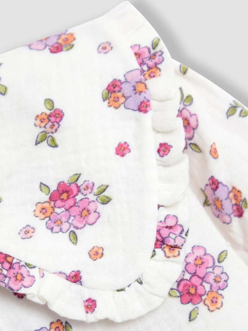 JoJo Maman Bébé blouse met ruchekraag