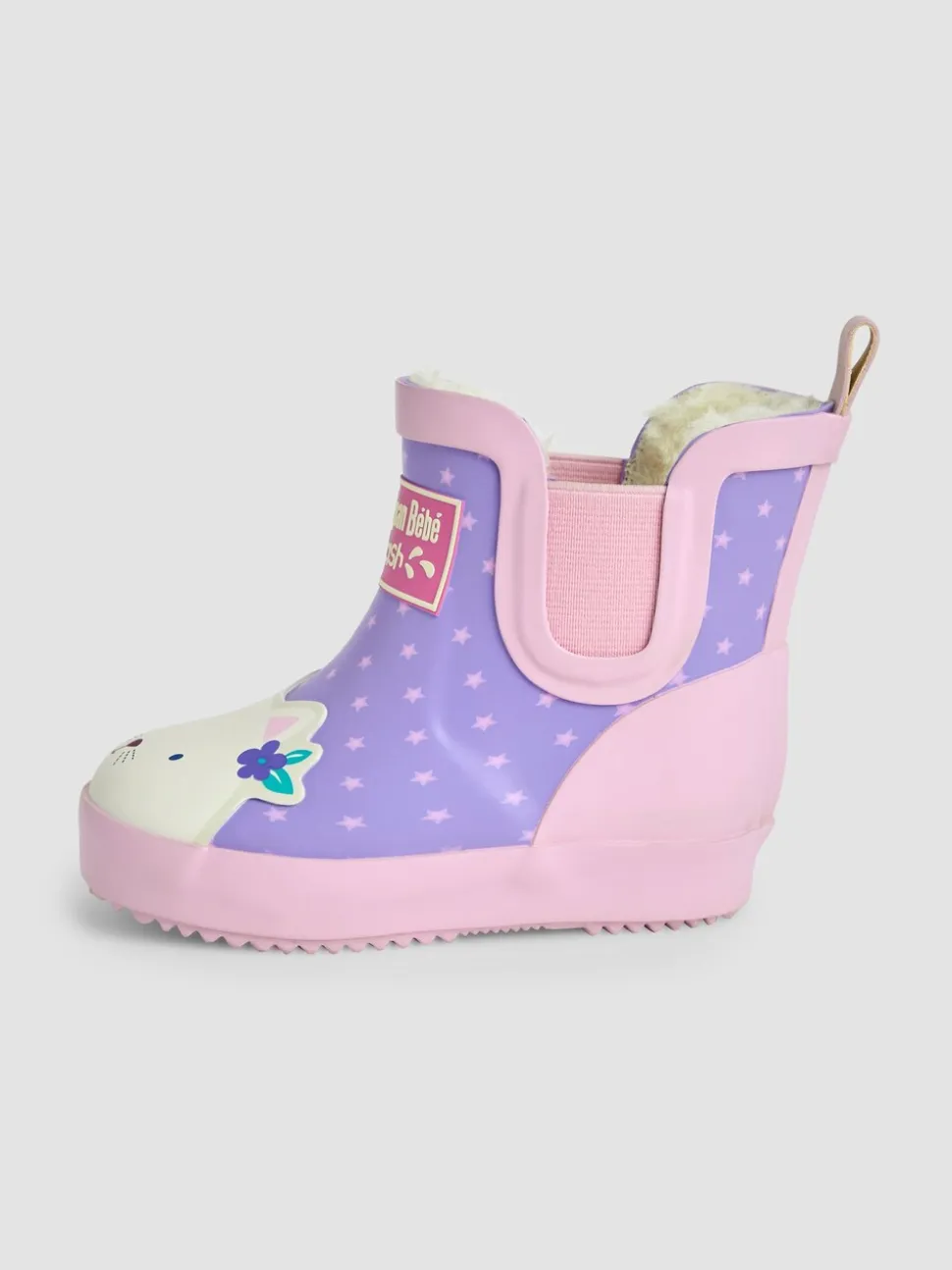 JoJo Maman Bébé Cosy Lined Cat Ankle Wellies