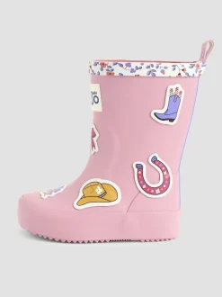 JoJo Maman Bébé Cowboy Print Wellies