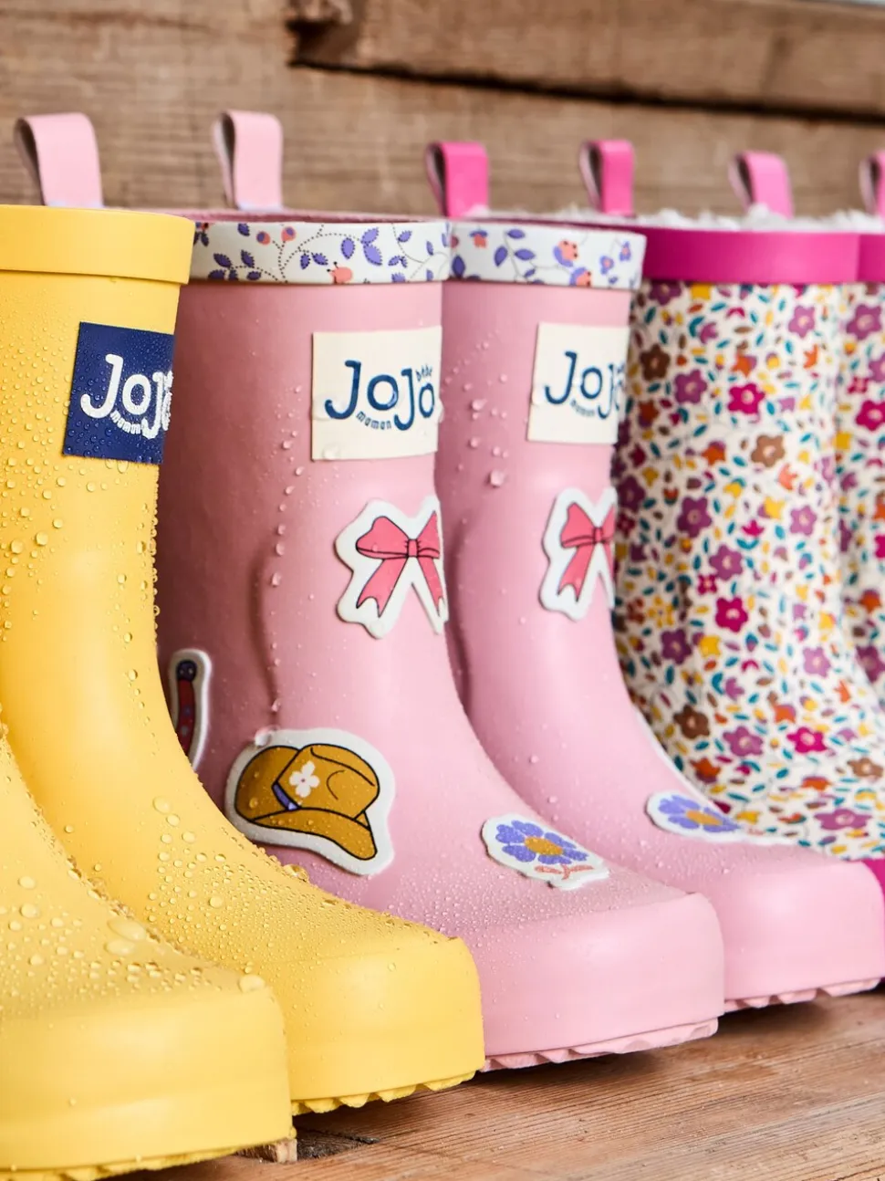 JoJo Maman Bébé Cowboy Print Wellies