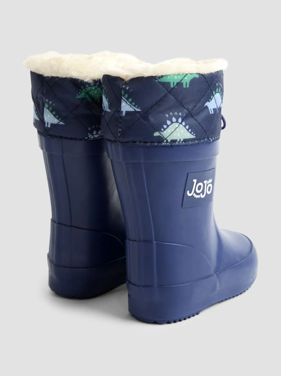 JoJo Maman Bébé Drawstring Dino Wellies
