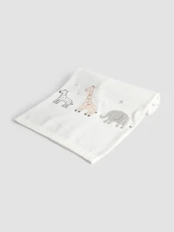 JoJo Maman Bébé Embroidered Shawl