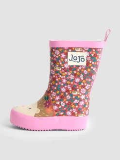 JoJo Maman Bébé Floral Wellies