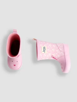 JoJo Maman Bébé Floral Wellies