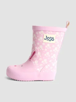 JoJo Maman Bébé Floral Wellies