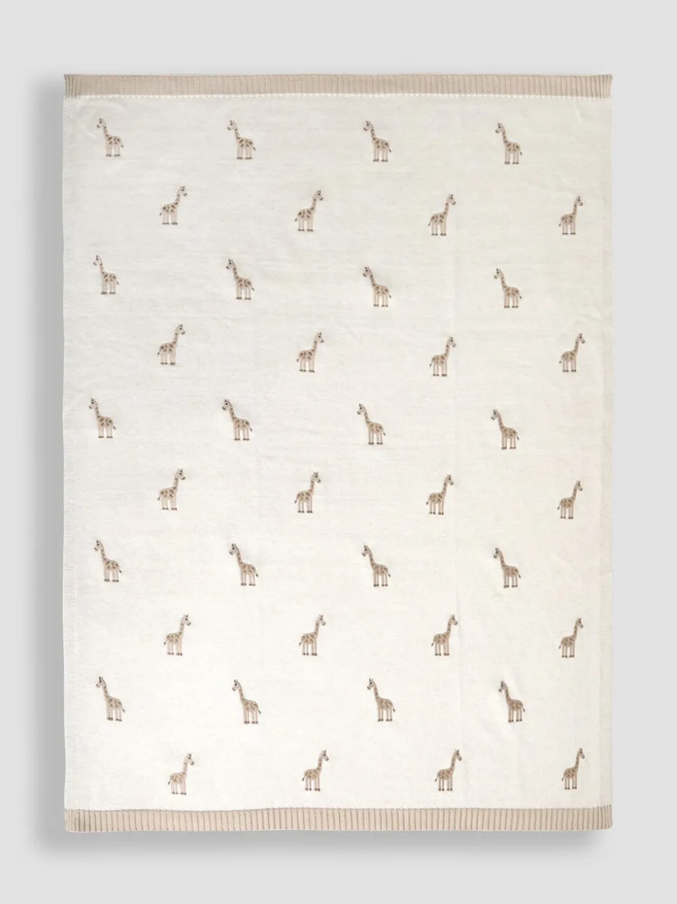JoJo Maman Bébé Giraffe Embroidered Shawl