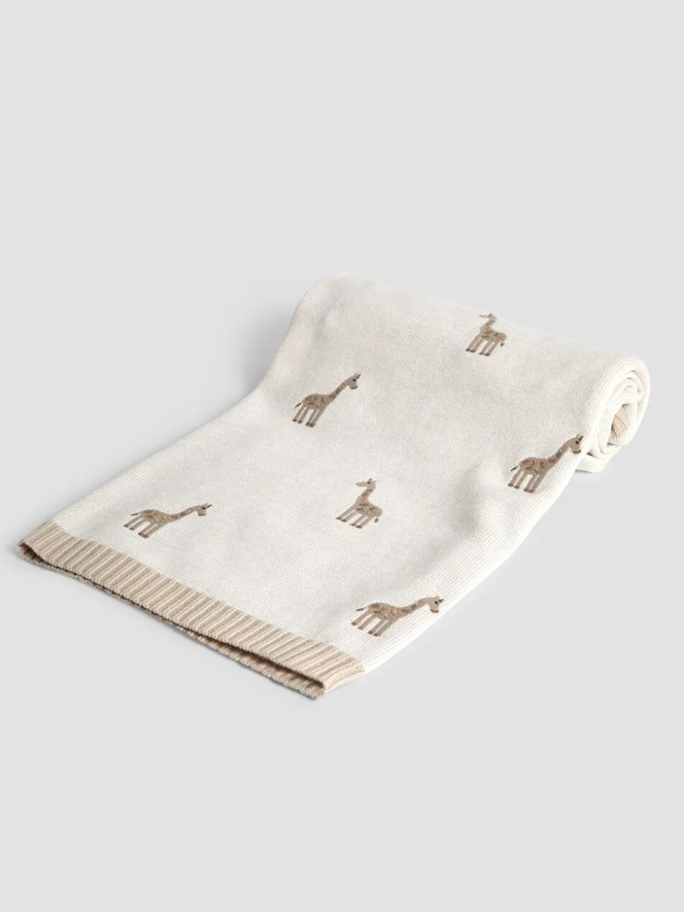JoJo Maman Bébé Giraffe Embroidered Shawl