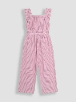 Jojo Maman Bébé jumpsuit met ruchemouwtjes