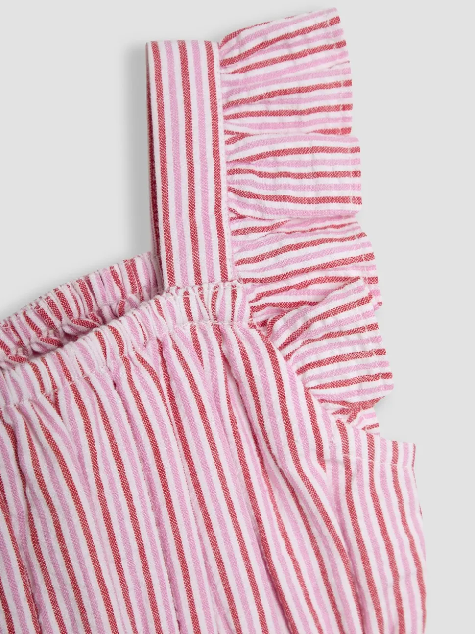 Jojo Maman Bébé jumpsuit met ruchemouwtjes