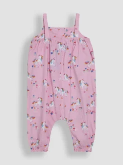 JoJo Maman Bébé jumpsuit met knoopsluiting aan de voorkant