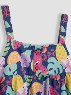 JoJo Maman Bébé jumpsuit met knoopsluiting aan de voorkant