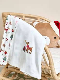 JoJo Maman Bébé Kerstmis jersey sjaal