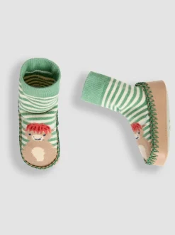 Jojo Maman Bébé moccasin pantoffelsokken