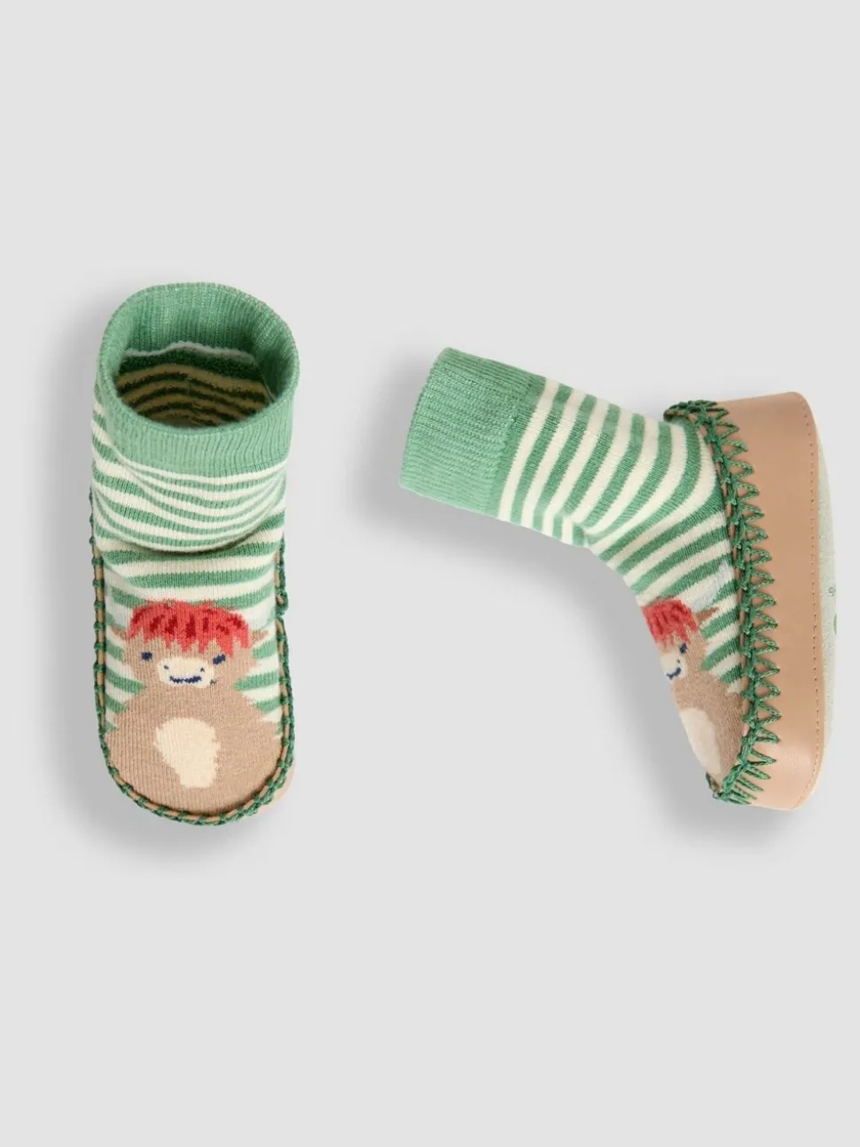 Jojo Maman Bébé moccasin pantoffelsokken