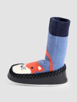 Jojo Maman Bébé moccasin pantoffelsokken