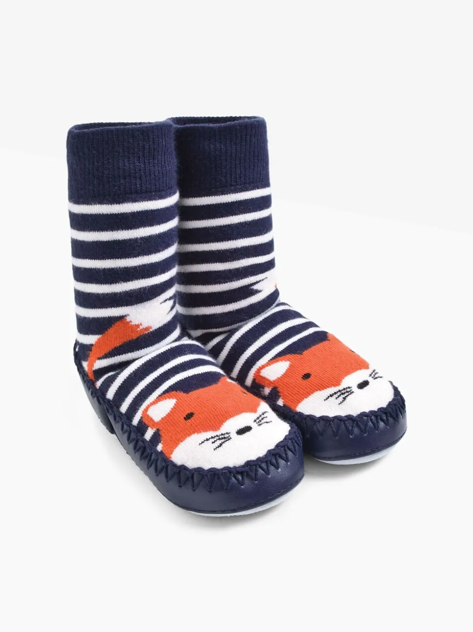 Jojo Maman Bébé moccasin pantoffelsokken